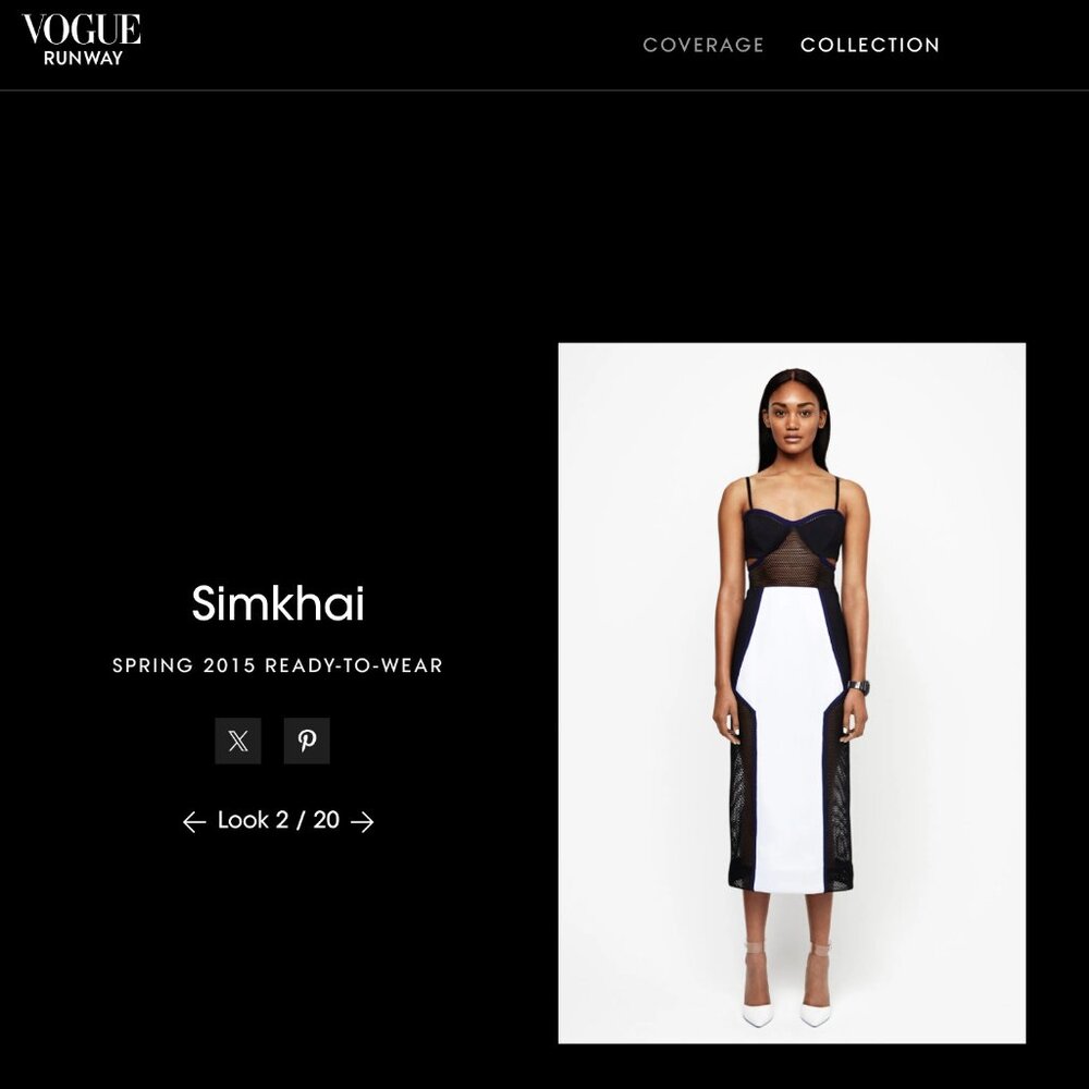 Jonathan Simkhai Colorblock Pattern Mini Dress - image 8